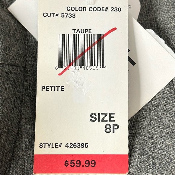 Helene Blake Skirt Suit 8P Gray - Picture 8 of 8